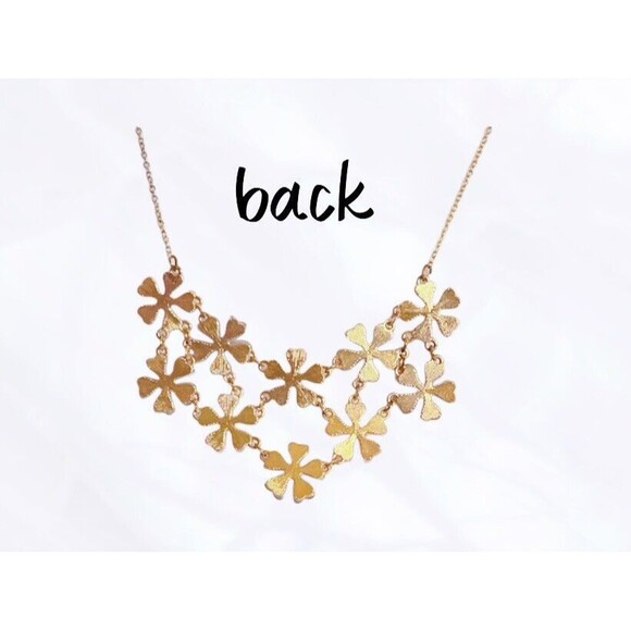 💗Nicole Miller NEW YORK" Pink Floral Cluster 16 Inch Necklace & Earrings NWT - Picture 5 of 6